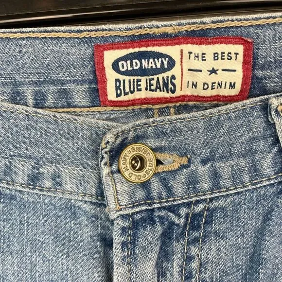 Old Navy Denim Blue Jeans Size 10 Regular EUC - Picture 3 of 6
